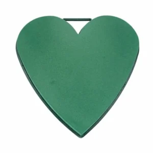 Floraler Schaumstoff-Herz-33x33cm-pro Stück