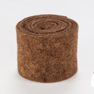 Wollfilz | Braun | 15cm x 5m