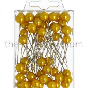 Perlen-Pins-gelb