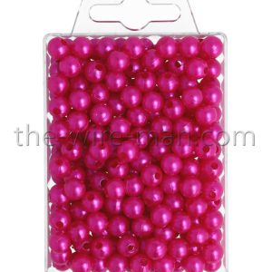 Perlen Fuchsia | 8mm | 250 Stück