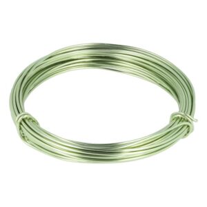 Aluminiumdraad-mint-groen