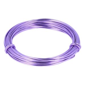 Aluminiumdraad-lavendel