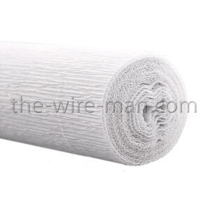 Bloemist-crepepapier-wit